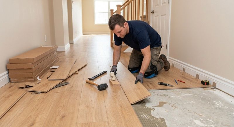 Laminate Floor Installation in Dundee, IL
