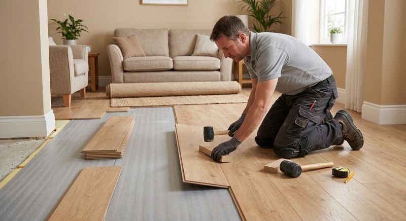 Laminate Floor Installation in Elburn, IL