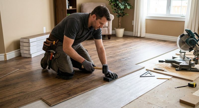 Laminate Floor Installation in Hoffman Estates, IL