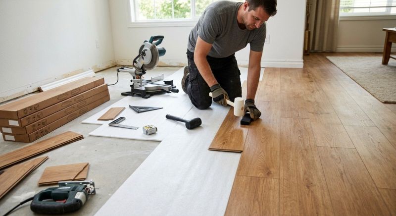 Laminate Floor Installation in Lemont, IL