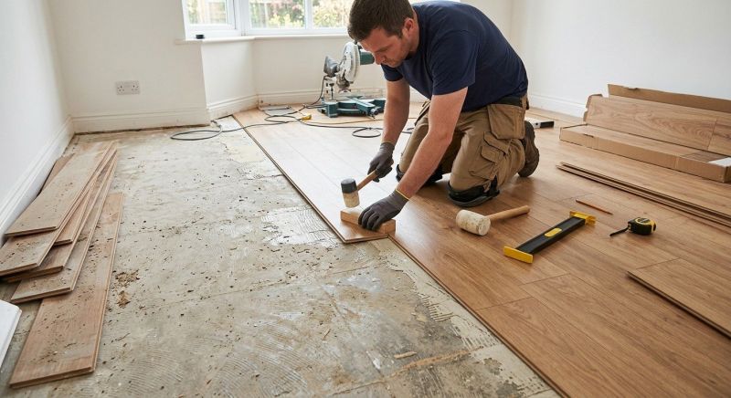 Laminate Floor Remodeling in Wheaton, IL
