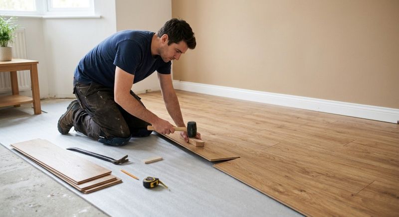 Laminate Floor Replacement in Des Plaines, IL