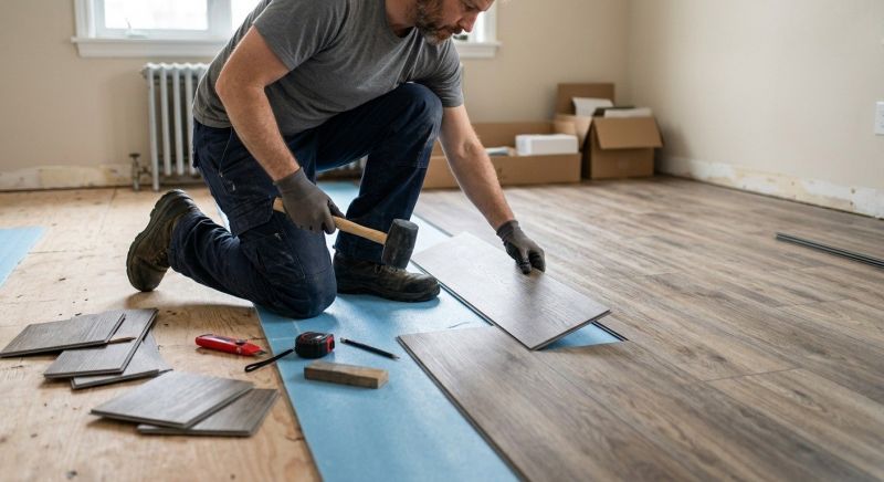 Linoleum Floor Installation in Algonquin, IL