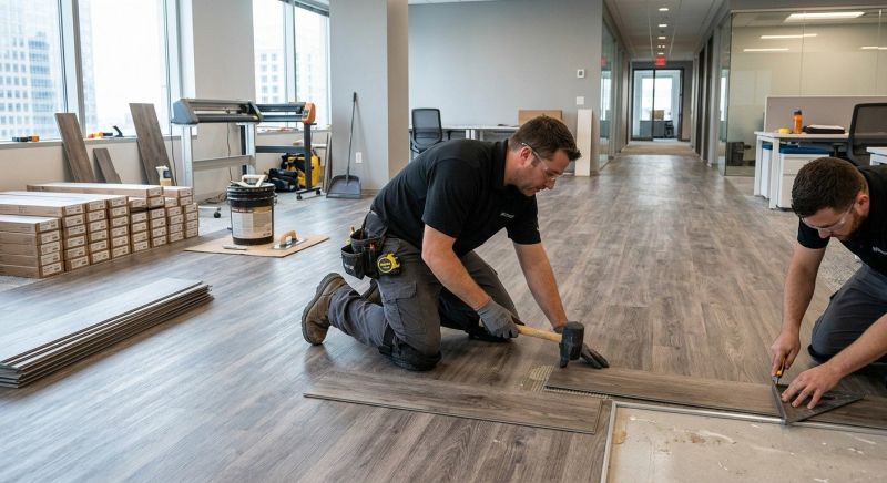 Linoleum Floor Installation in Geneva, IL