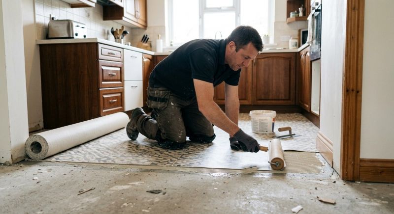 Linoleum Floor Installation in Joliet, IL