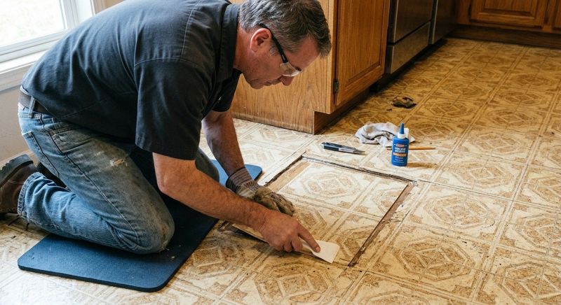 Linoleum Floor Installation in Winfield, IL