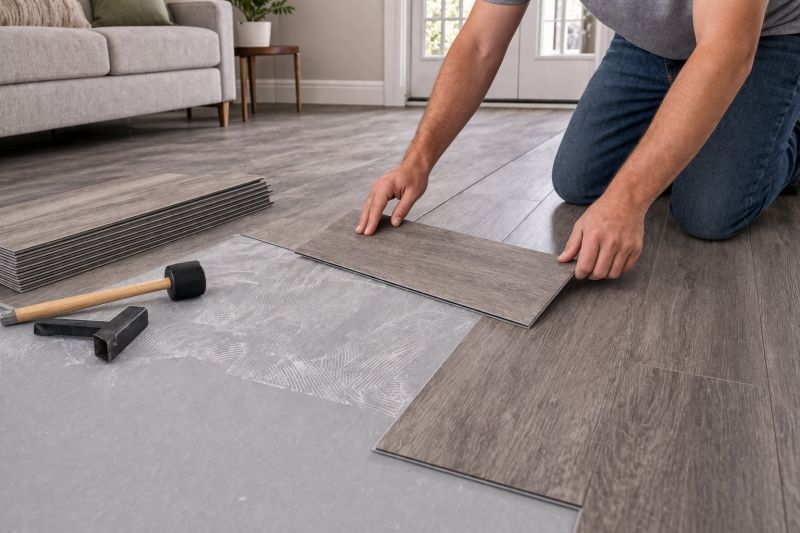 Luxury Vinyl Tile Installation in Barrington, IL