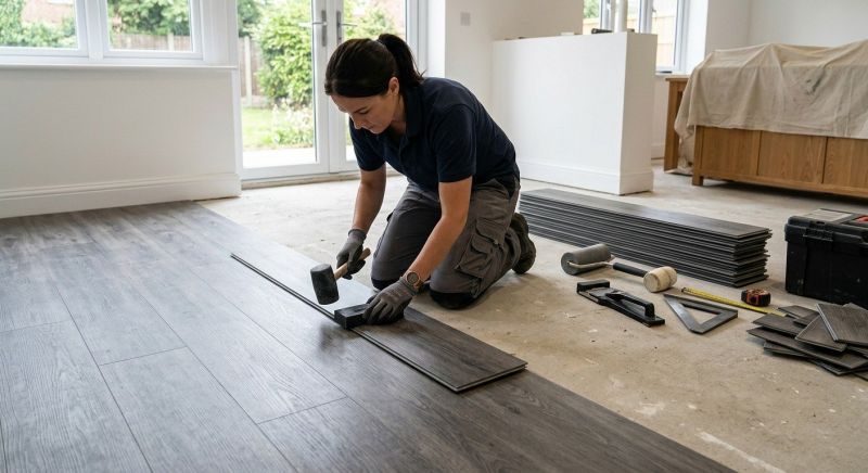 Luxury Vinyl Tile Installation in Bartlett, IL