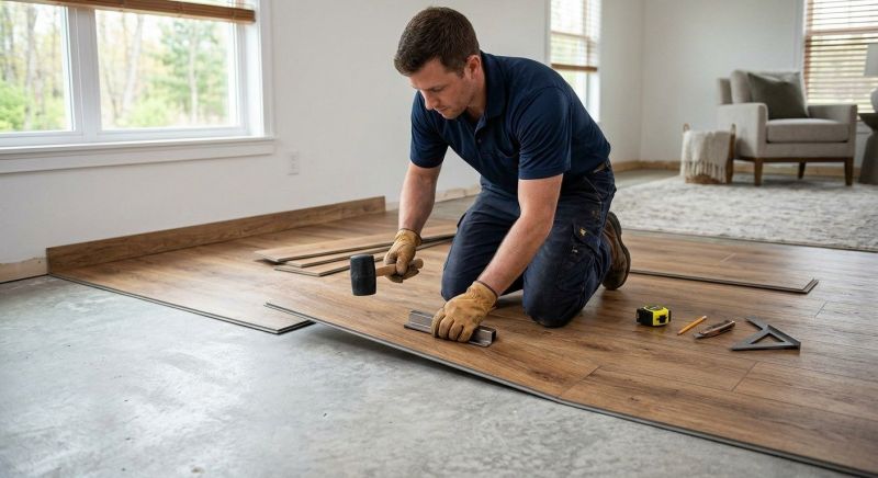 Luxury Vinyl Tile Installation in Hillside, IL
