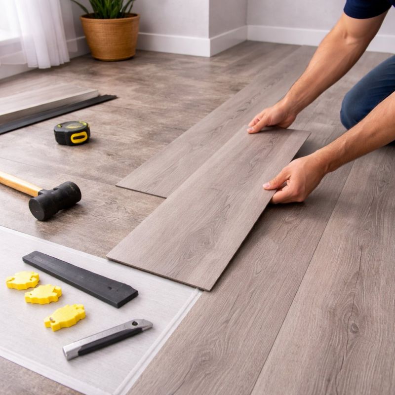 Luxury Vinyl Tile Installation in Lemont, IL