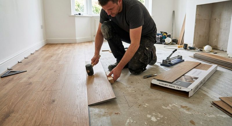 Luxury Vinyl Tile Installation in Sugar Grove, IL