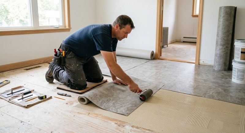 Sheet Flooring Installation in Itasca, IL