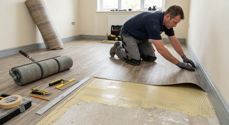 Sheet Flooring Installation in Palos Hills, IL