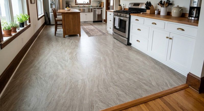 Sheet Linoleum Installation in Lake Zurich, IL