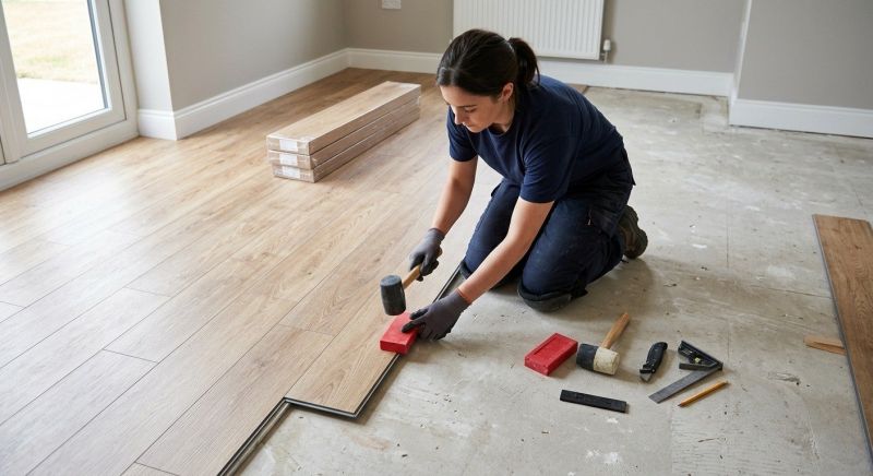 Vinyl Floor Replacement in Wheaton, IL