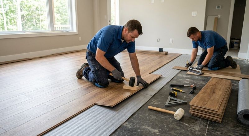 Vinyl Flooring Installation in Aurora, IL