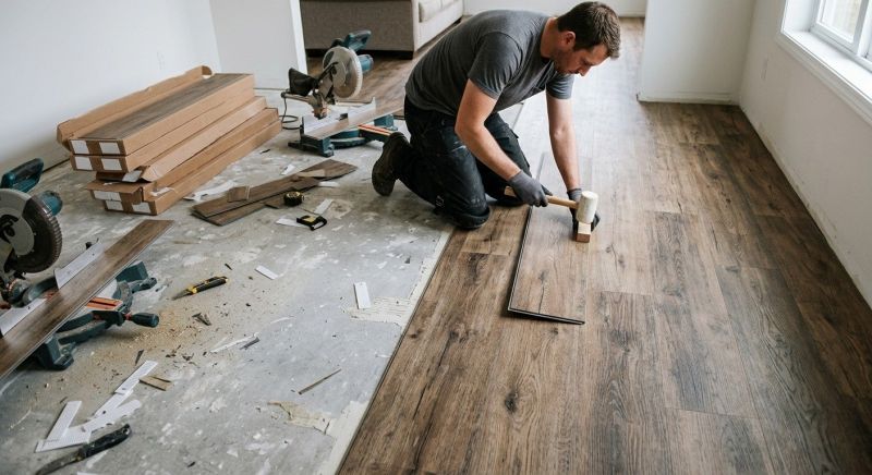 Vinyl Flooring Installation in Dupage County, IL