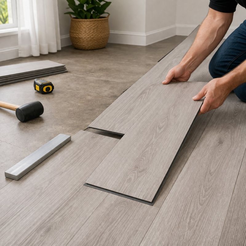 Vinyl Tile Replacement in Wheaton, IL